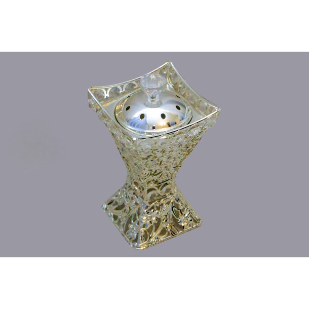 Silver incense burner